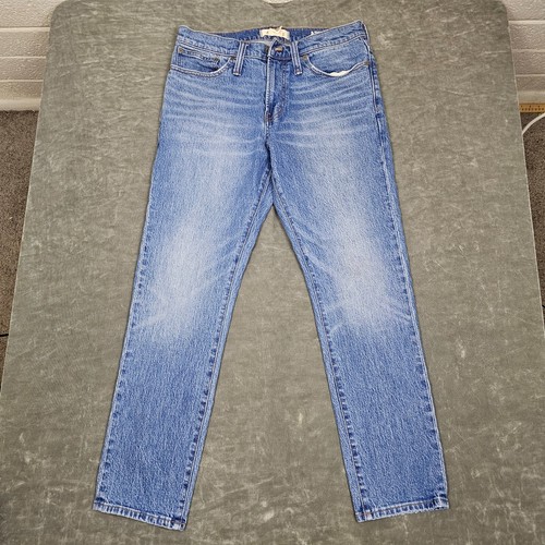 Madewell Jeans Herren 31x28 (Etikett 31x30) sportlich schmal Medium Wash Denim Hose