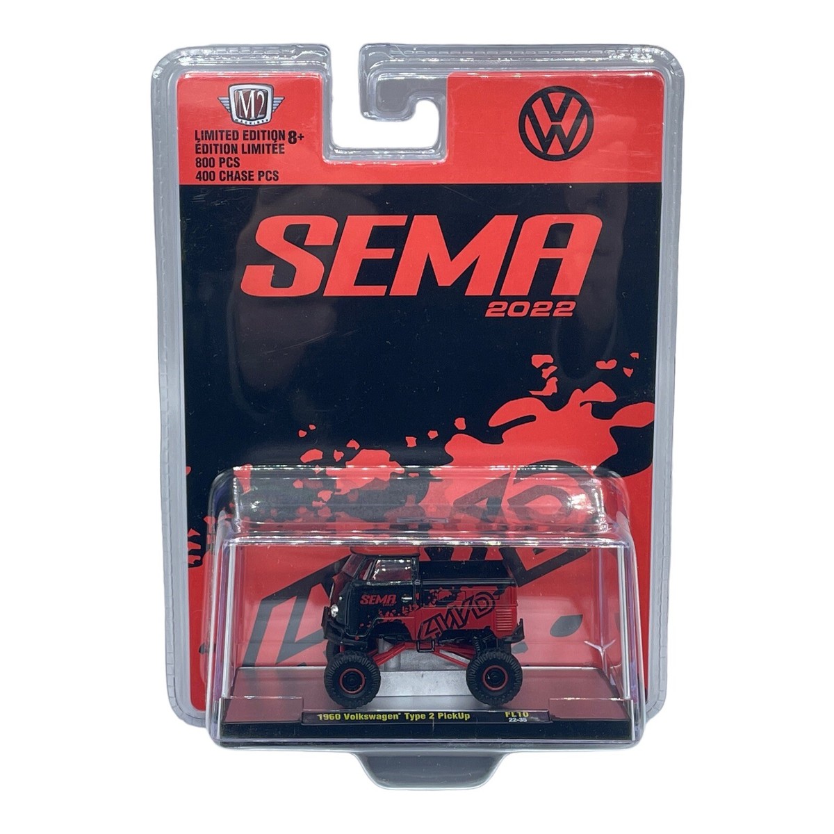 新品M2MACHINS 1960 Volkswagen Tipe2Pick Up 1960 Volkswagen Double Cab Pickup Diecast Model Kit | M2