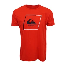QUIKSILVER MENS NEW SQUARE LOGO T SHIRT