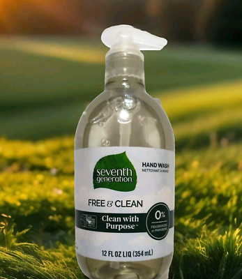 Seventh Generation Hand Wash Free & Clean Fragrance Free 12 fl oz
