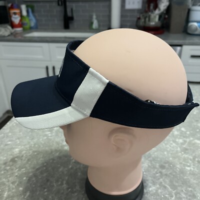 2012 PGA Kiawah Island Ocean Course White Golf Visor Kate-Lord Ahead Adjustable 2012 PGA Championship Golf Visor Ocean Course Kiawah Blue  main image 2