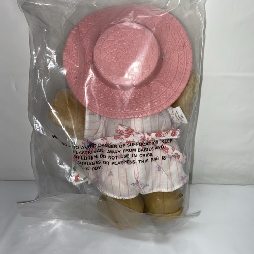 Vintage Furskins Bear 7" Wendy's Promo 1986 Furskins Plush Bear - Picture 3 of 5