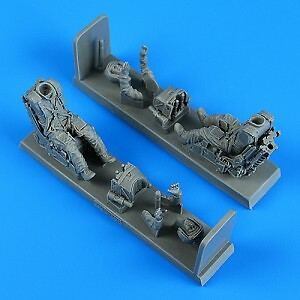 Aerobonus 320156 1/32 Soviet Su25UB Pilot & Trainer Pilot w/Ejection Seats