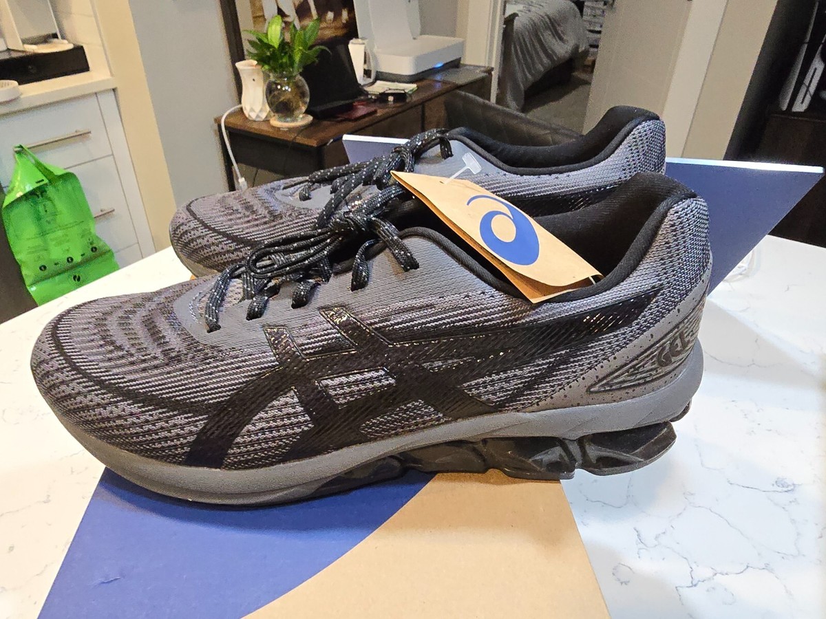Asics Gel Quantum 180 Mens Size 10.5 Blue Black Running Shoes Athletic T837N ASICS Gel Quantum 180 Black for Sale | Authenticity  main image 3