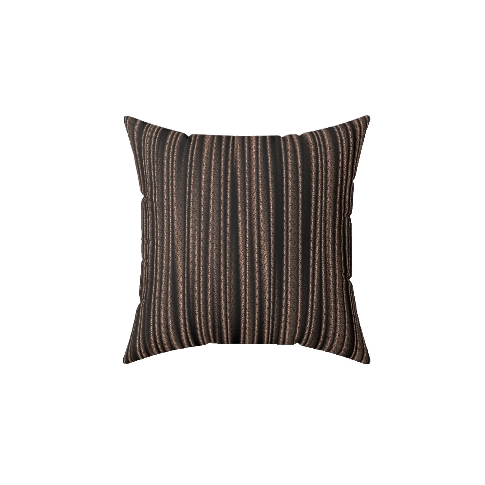 Brown Striped Home Décor Pillows