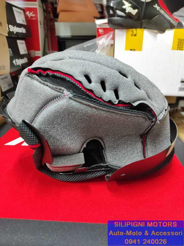 Interno Casco Nolan N33/EVO - Comfort Clima, Colore Nero-Rosso, Con Cerniera - Foto 6