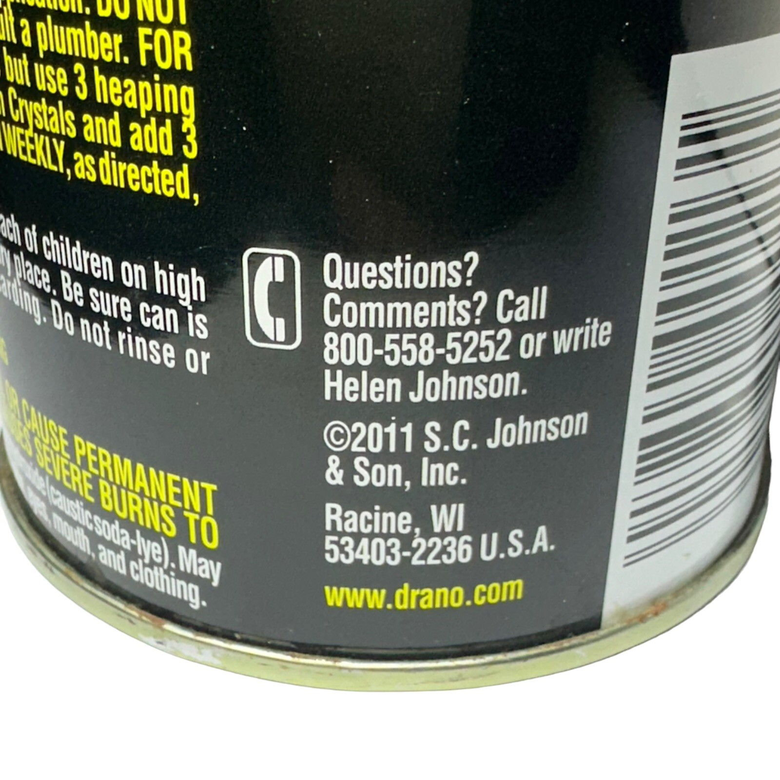 Drano Professional Strength Crystals Drain Clog Remover, 18 oz, NEW eBay