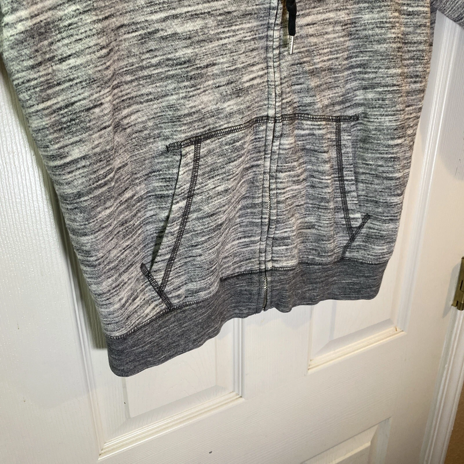 UNDERCOVER Felpa con cappuccio rosa Victoria'a Secret donna M MEDIA tasche cerniera intera casual