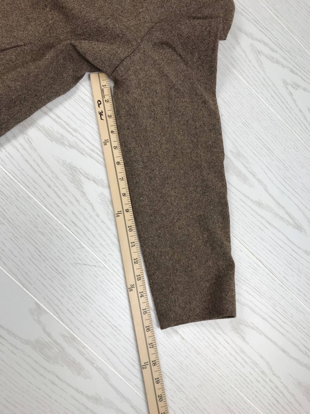 Womens Pendleton Jacket 16 Brown Wool Button Up C… - image 6