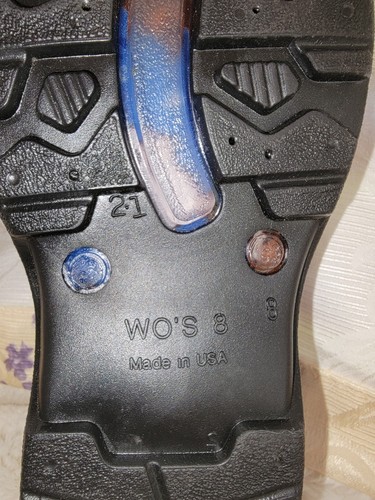 Sloggers Garden And Rain Slip On Shoes Cow Design Size 8 New No Tags - Bild 8 von 8
