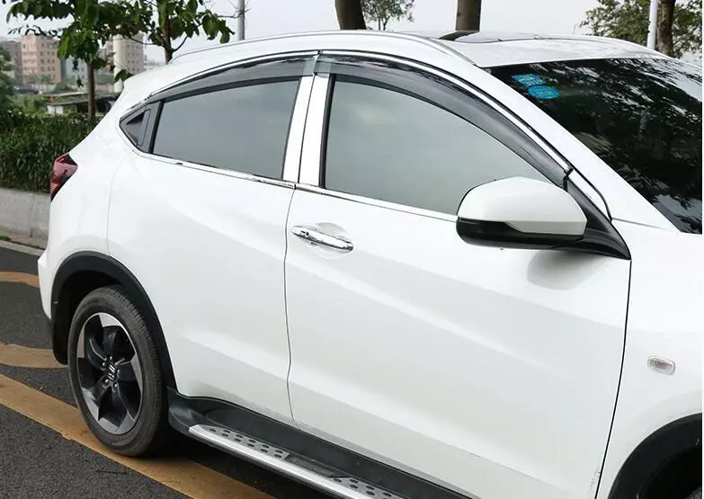 For Honda Vezel HRV 2014 2019 Window Visor Sun Rain Guard Vent