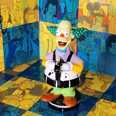 The Simpsons 3-D Replacement Chess Piece Black Krusty the Clown Knight