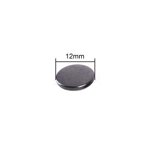 12mm 4 Part Press Studs Snap Fasteners Button Heavy Duty Craft Gunmetal Black - 第 4/12 張圖片