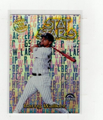 2000 Larry Walker Topps Own The Game Stat Stars #OTG13 Free Shipping (D2017)