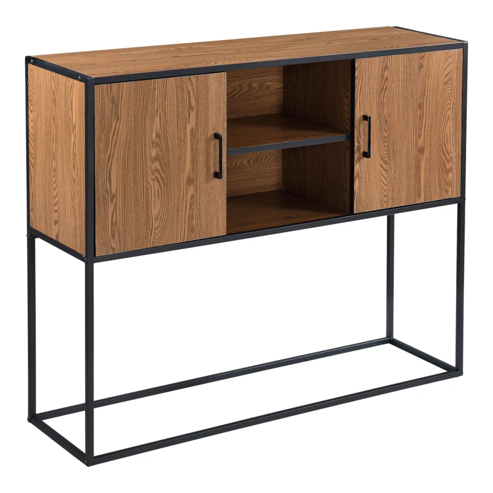 [en.casa] Sideboard Kommode Wandschrank Wohnzimmerschrank Flurschrank Konsole - Bild 2 von 4