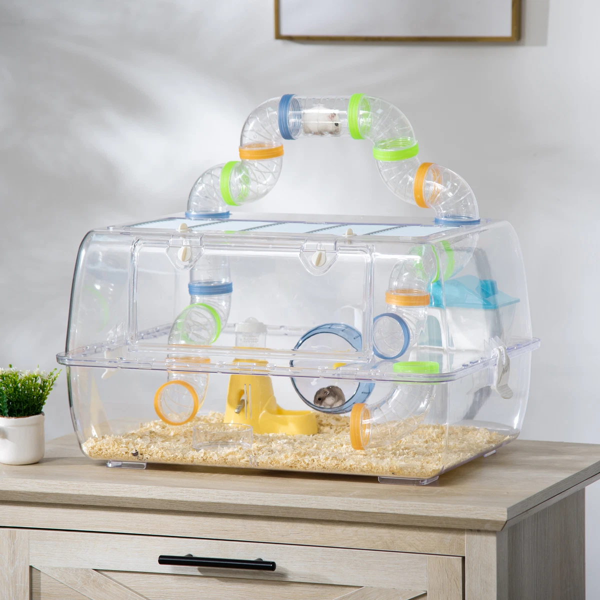 Plastic Hamster Cages With Tubes