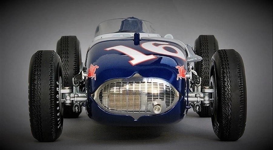 Coche de Carreras Fórmula 1 Vintage Clásico Personalizado Hot Rod Modelo Promo Foto 2 de 4