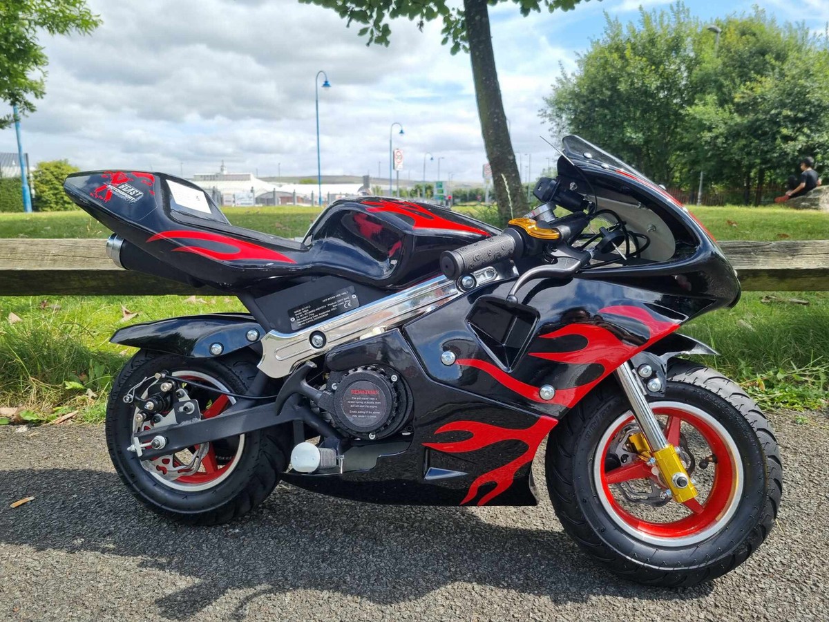 X Beast Motorsport Mini Pocket Motorcycle Bike Moto Racer Petrol