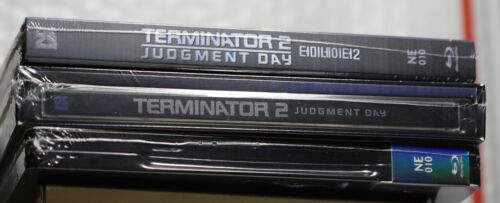 NEW TERMINATOR 2 BLU-RAY ONE CLICK 3 STEELBOOK! NOVAMEDIA COLLECTOR #030! SEALED - Picture 4 of 7