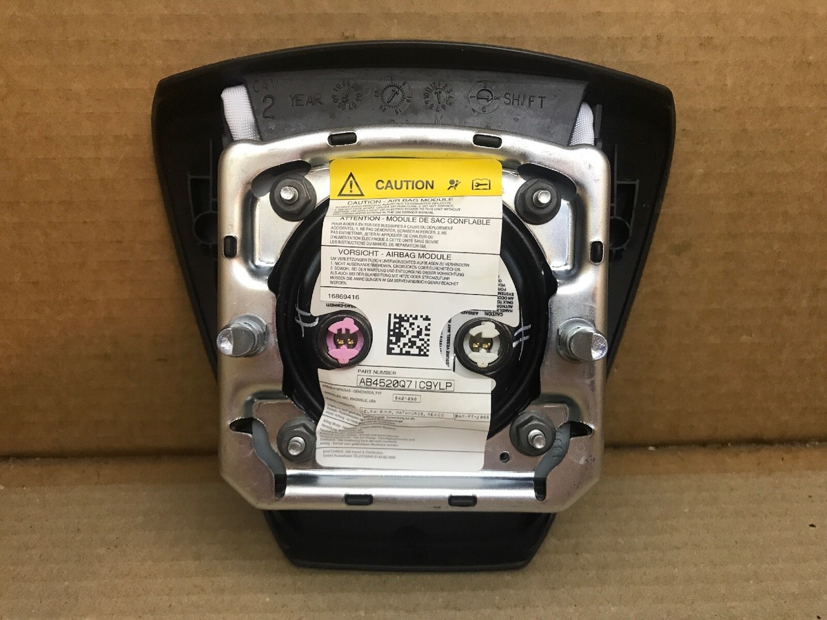 Sierra Yukon Denali Driver Steering Wheel Air Bag Airbag Brown  