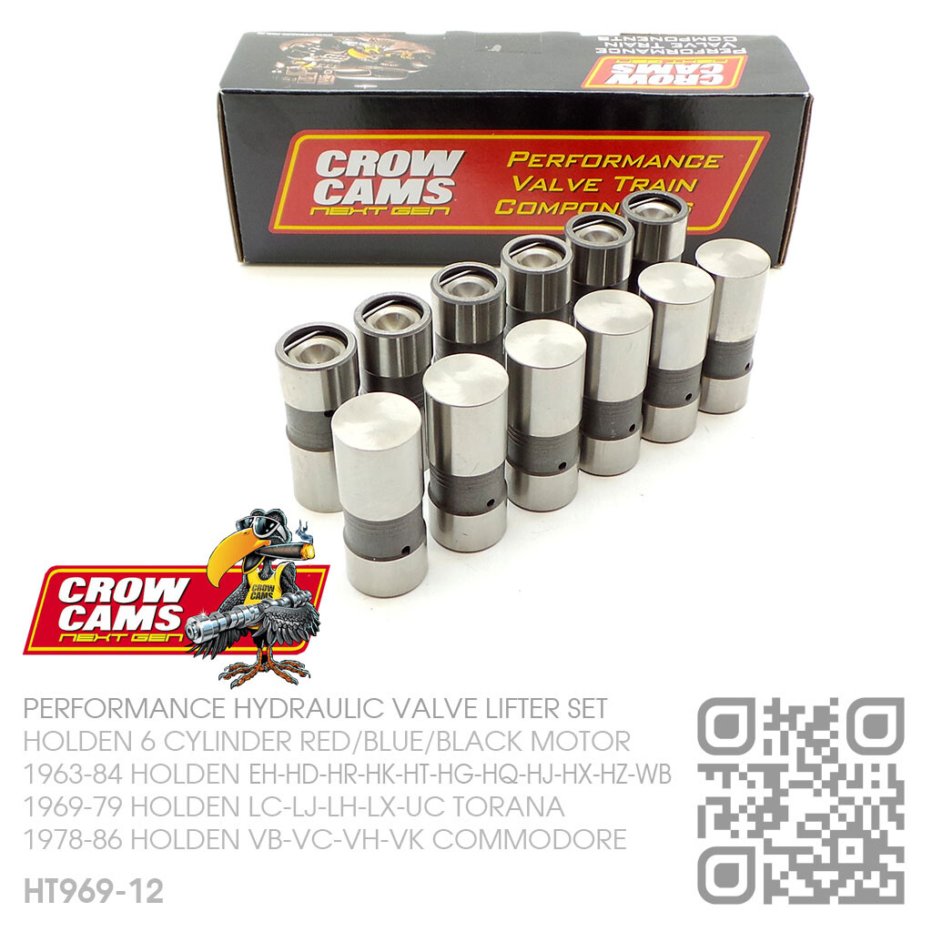 CROW CAMS VALVE LIFTERS 6 CYL 161173186202 [HOLDEN HKHTHGHQHJHX