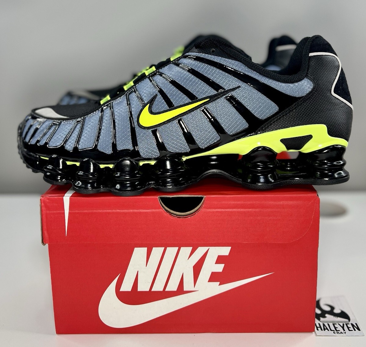 NEW Nike Shox TL 'Thunder Storm/Volt-Black' | Men Sizes 6 NEW Nike Shox TL 'Thunder Storm/Volt-Black' | Men Sizes 6