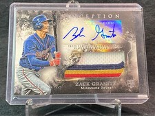 Zack Granite RPA Numbered 2018 Topps Inception