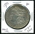 1883 P AU Morgan Dollar 100 Cent  About Uncirculated 90% Silver US $1 Coin #8383 — photo 1