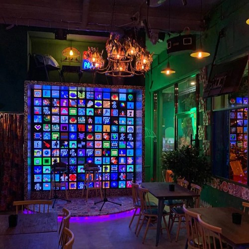 Moldura de parede Divoom Pixoo pixel art