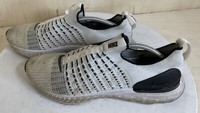 Nike React Phantom Run Flyknit 2 Black White Mens Size 11.5  display picture 2