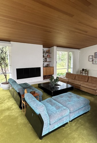 B&B Italia Amanta modular lounge by Mario Bellini. Including rare ottoman - Picture 6 of 17