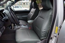 For Toyota Tacoma Trd 2009-2015 Custom Fit 2 Front Seat Covers Charcoal For Toyota Tacoma Trd 2009-2015 Custom Fit 2 Front Seat Covers Charcoal