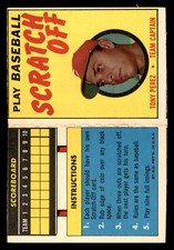 1970 Topps Scratch-Offs Baseball #16 Tony Perez VG/EX *d9