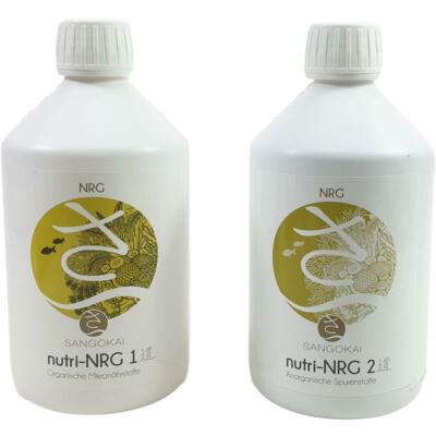 Sangokai nutri-NRG #1 + 2 je 500 ml im Bundle organ. & anorgan. Spurenelemente