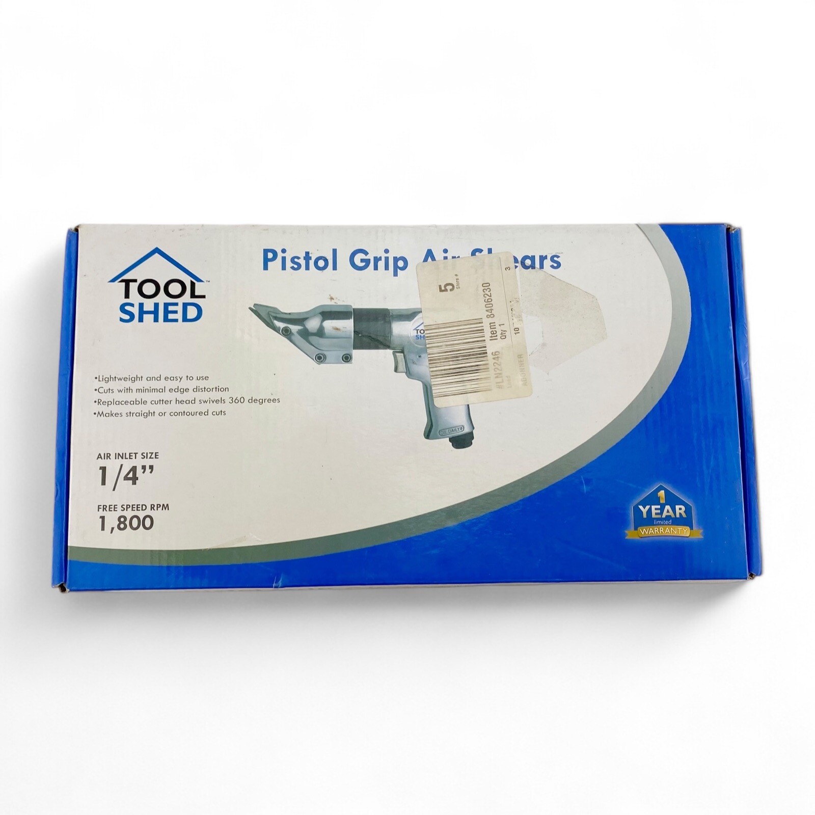 Tool Shed Pistol Grip Air Shears