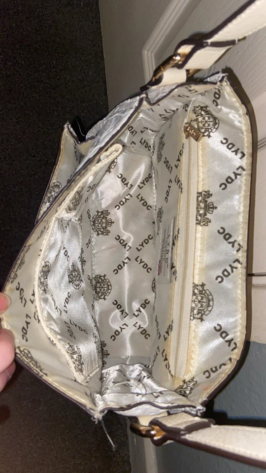 Bolso de mano LYDC blanco  Foto 3 de 4