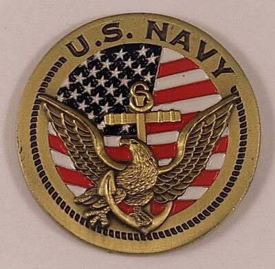 米海軍　空母　ミッドウェイ　チャレンジコイン NEW USN - U.S. NAVY - USS MIDWAY - CV-41 - Challenge Coin