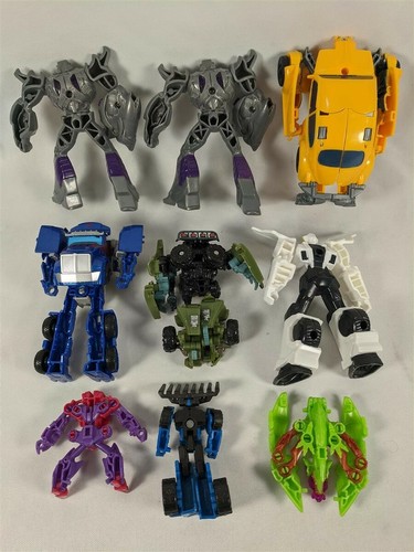 Transformers Lot of 9 Bumblebee Autobots Decepticons Action Figures - Picture 5 of 8