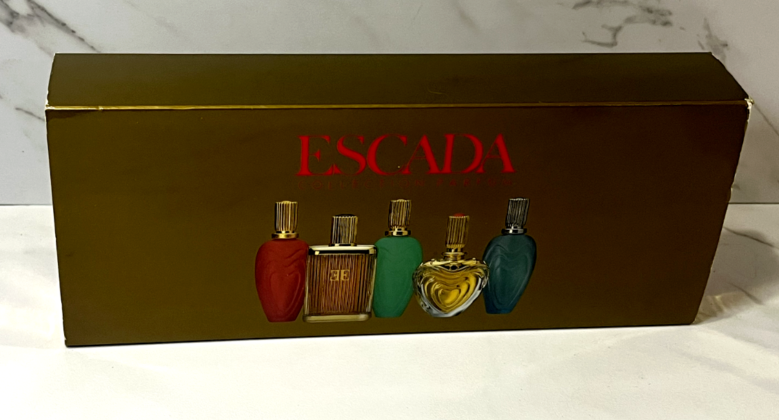 Escada Collection Parfum Gift Set Limited Edition Summer 1990s | eBay