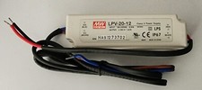 Mean Well LPV-20-24 waterproof led switching power supply LPV series 24v 0.84a
