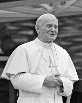 Roman Catholic Pope John Paul II, Church Priest Poster 8x10 Picture