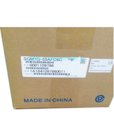 NEW Yaskawa Servo motor SGM7G-55AFC6C IN BOX VIA DHL/FEDEX（1PCS）