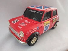 Retro super rare! Mini Cooper Transforming Robot Machine Robo