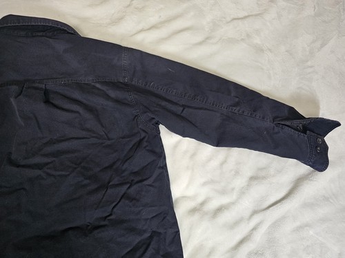 High Sierra Mens Fleece Lined Shacket Medium Sherpa Workwear Button Up - Picture 13 of 13