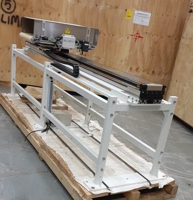 Unknown 110X45X26 Automated Transfer Conveyor, 110'' Large 26'' Width