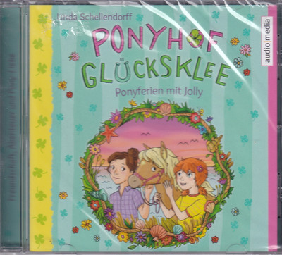 Hörbuch Kinder CD Ponyhof Glücksklee Ponyferien mit Jolly Bonus: Pony Quiz K2346