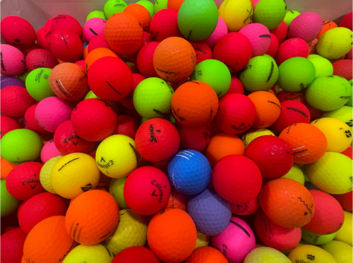 Matte Mix Brands 100 Count Golf Balls – Matte Colors – Good/Near Mint/Mint