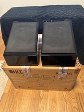 Kef R50 Dolby Atmos surround sound speakers  very good condition, free delivery.