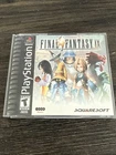 Final Fantasy IX (Sony PlayStation 1 PS1, 2000) Black Label - Great Condition