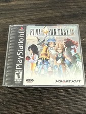 Final Fantasy IX (Sony PlayStation 1 PS1, 2000) Black Label - Great Condition 